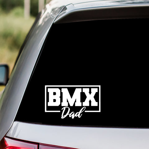 BMX Dad Decal Sticker