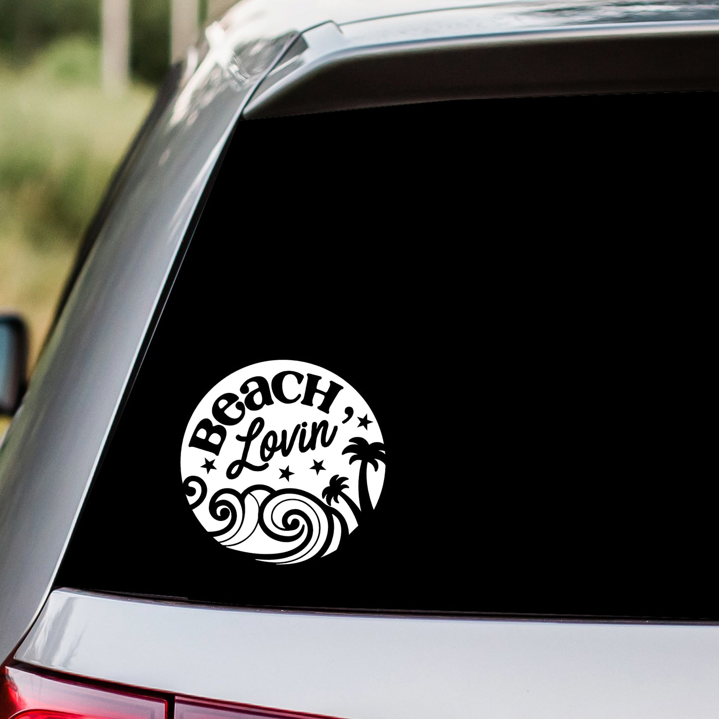 Beach Lovin Decal Sticker