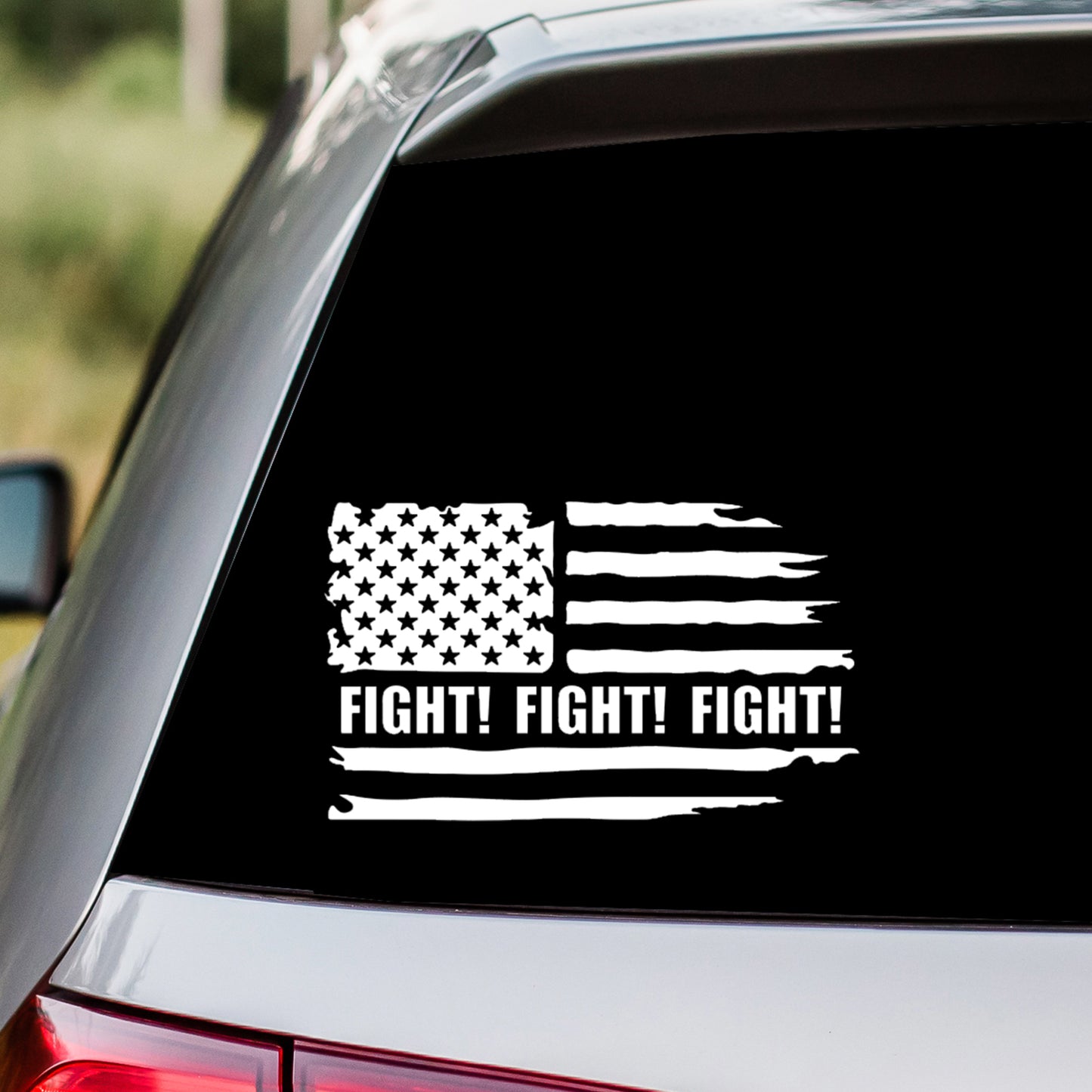 Fight Fight Fight 2024 US Flag Decal Sticker