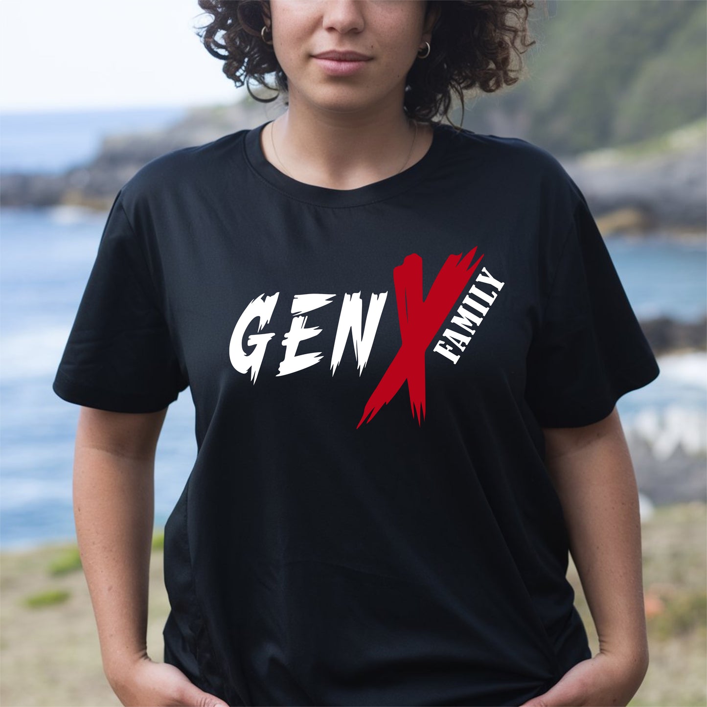 Gen X Family Adult Short Sleeve T-Shirt