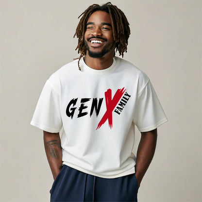 Gen X Family Adult Short Sleeve T-Shirt