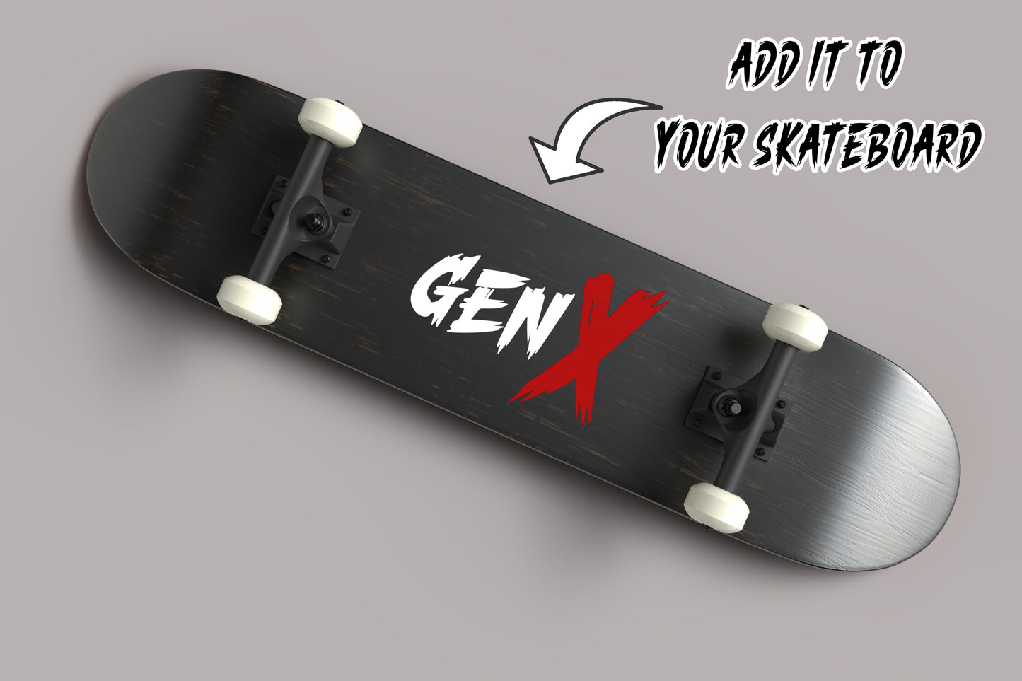 Gen X Grunge Decal Sticker