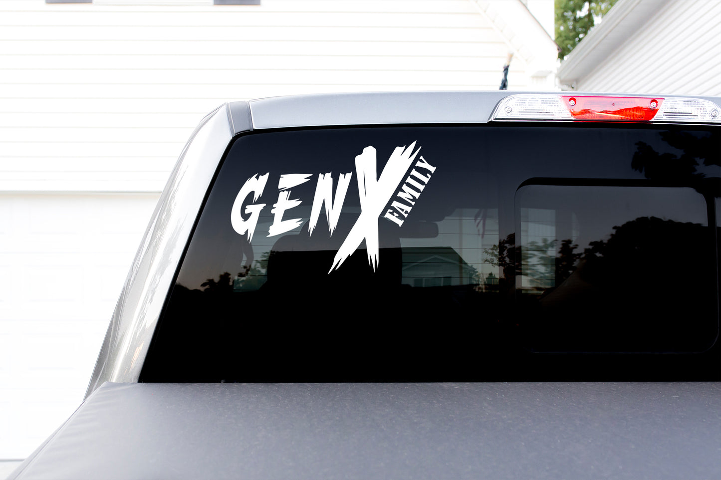 Gen X Family Vinyl Decal