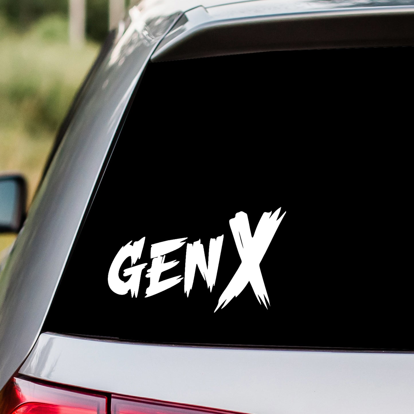 Gen X Grunge Decal Sticker