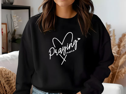 Praying Mama Fleece Sweatshirt Adult Unisex