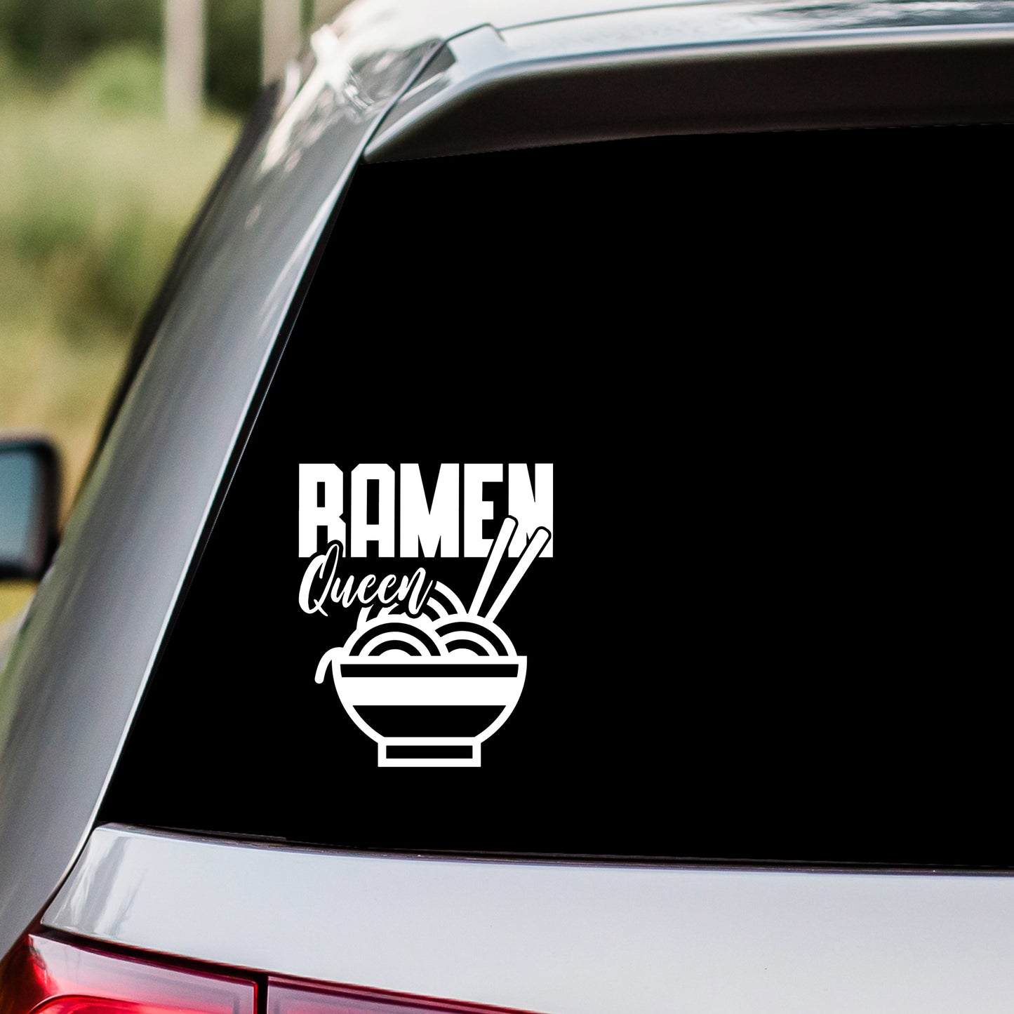 Ramen Queen Decal Sticker