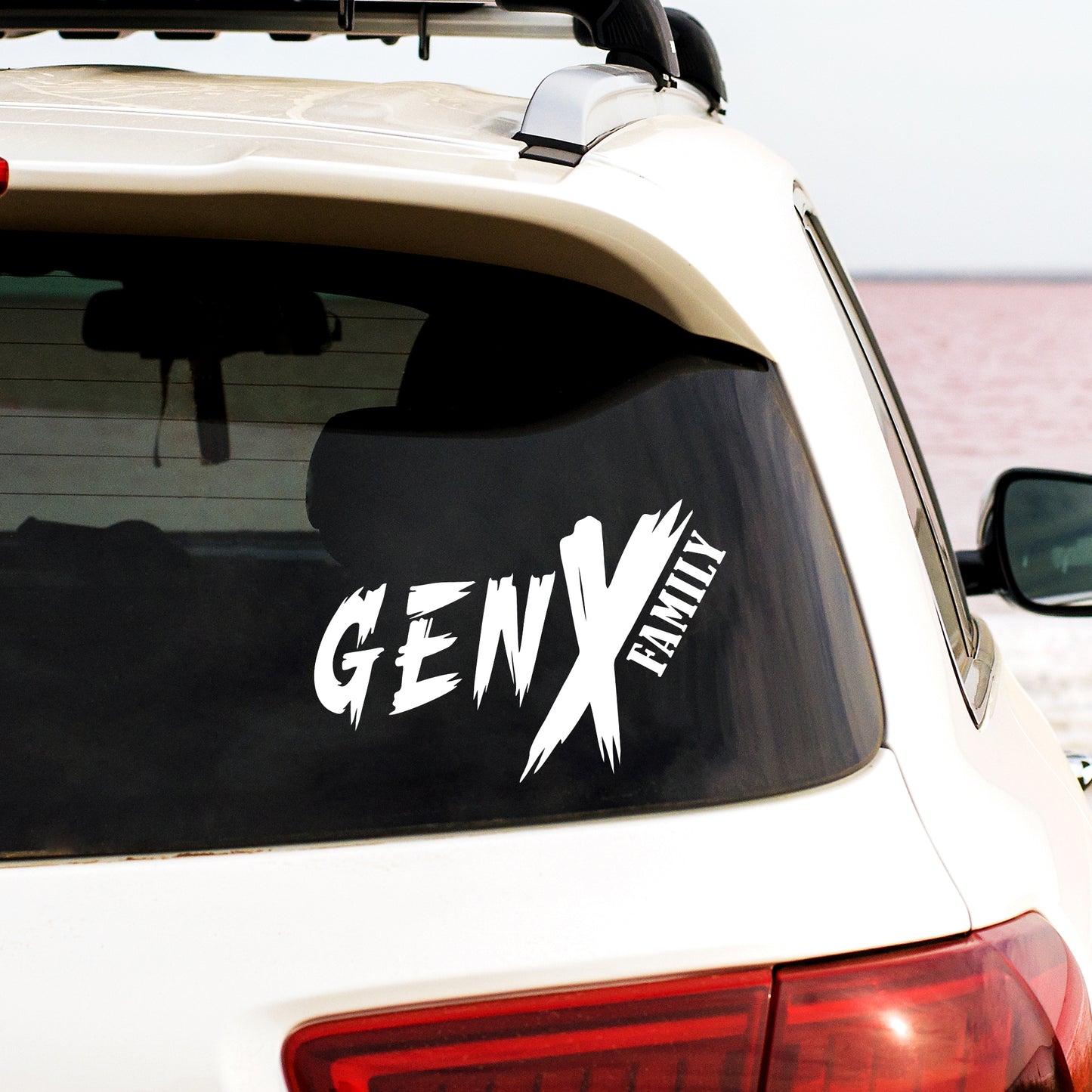 Gen X Family Vinyl Decal
