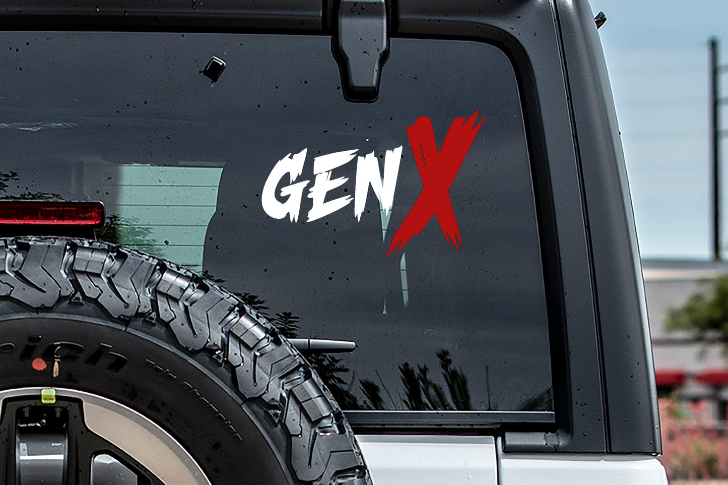 Gen X Grunge Decal Sticker