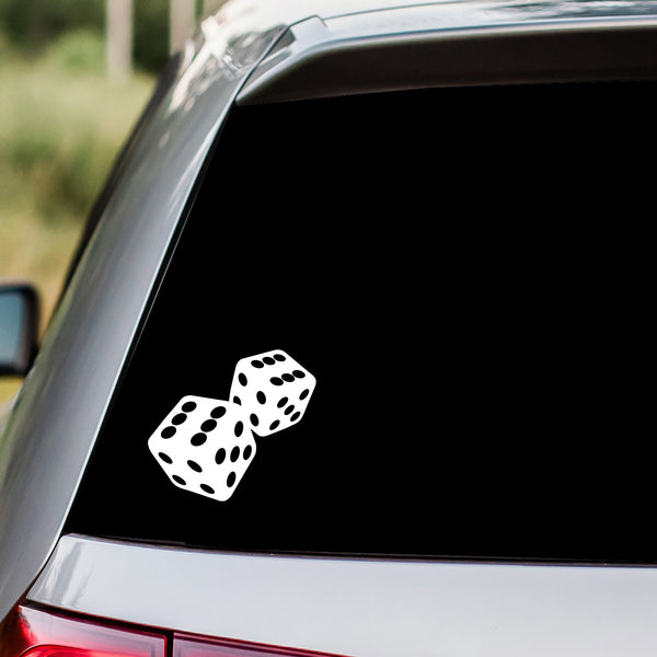 Rolling Dice Decal Sticker