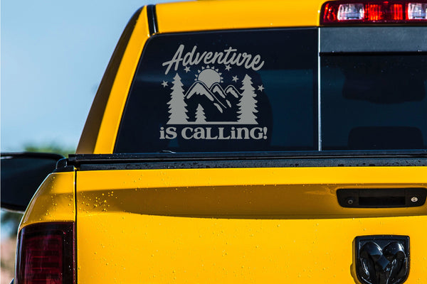 Adventure is Calling Decal