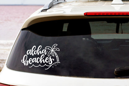 Aloha Beaches Decal