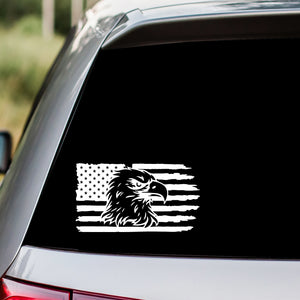 American Eagle Flag Decal