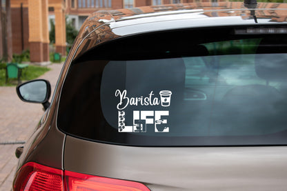 Barista Life Decal