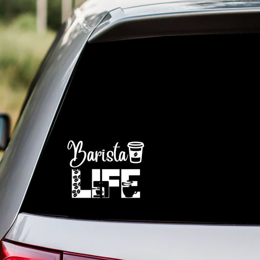 Barista Life Decal