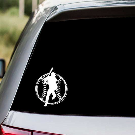 Baseball Batter Decal