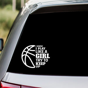 Basketball Play Gl-play-like Girl