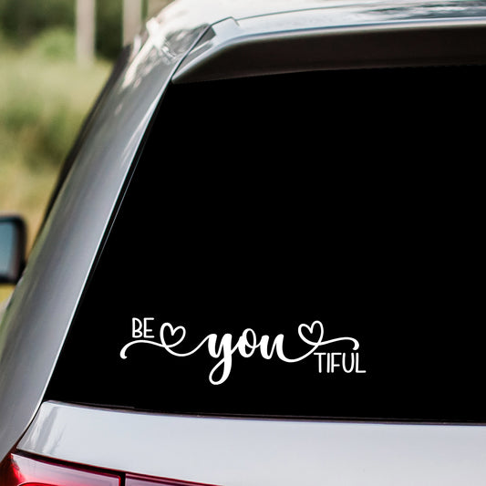 Be You Tiful Decal