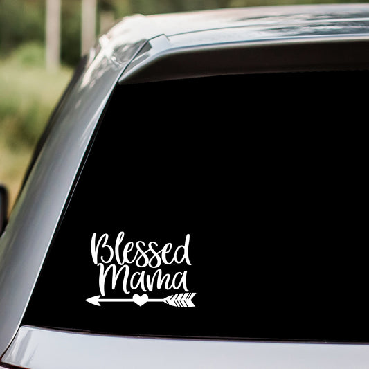 Blessed Mama Decal