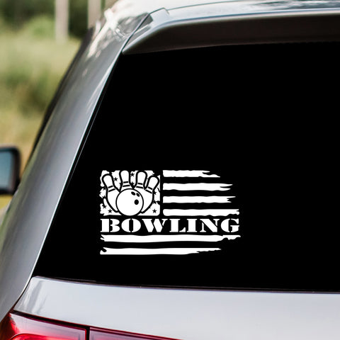 Bowling American Flag