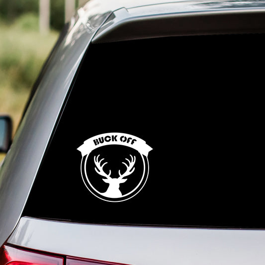 Buck Off Decal