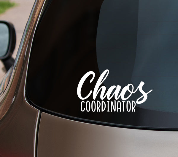 Chaos Coordinator Decal Sticker