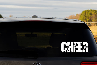 Cheer Word Cheerleading Decal Sticker