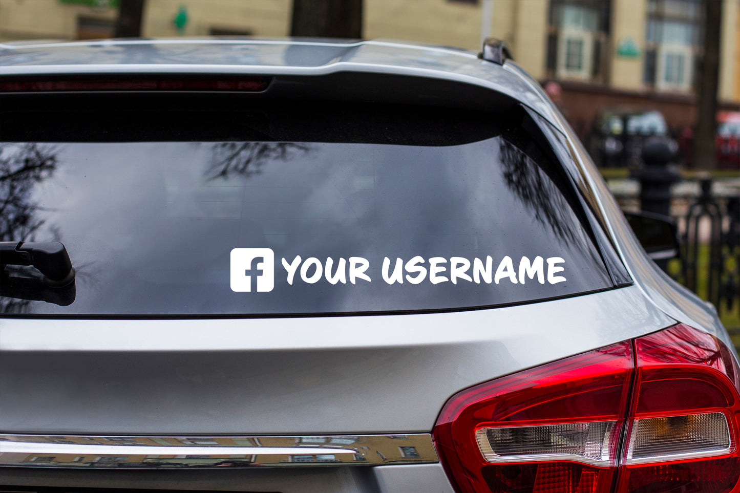 Username Vinyl Decal - Custom Social Media Handle