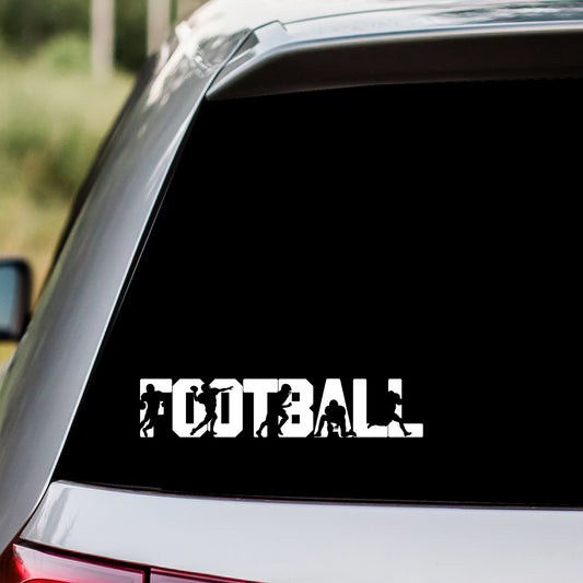 Football Word Decal