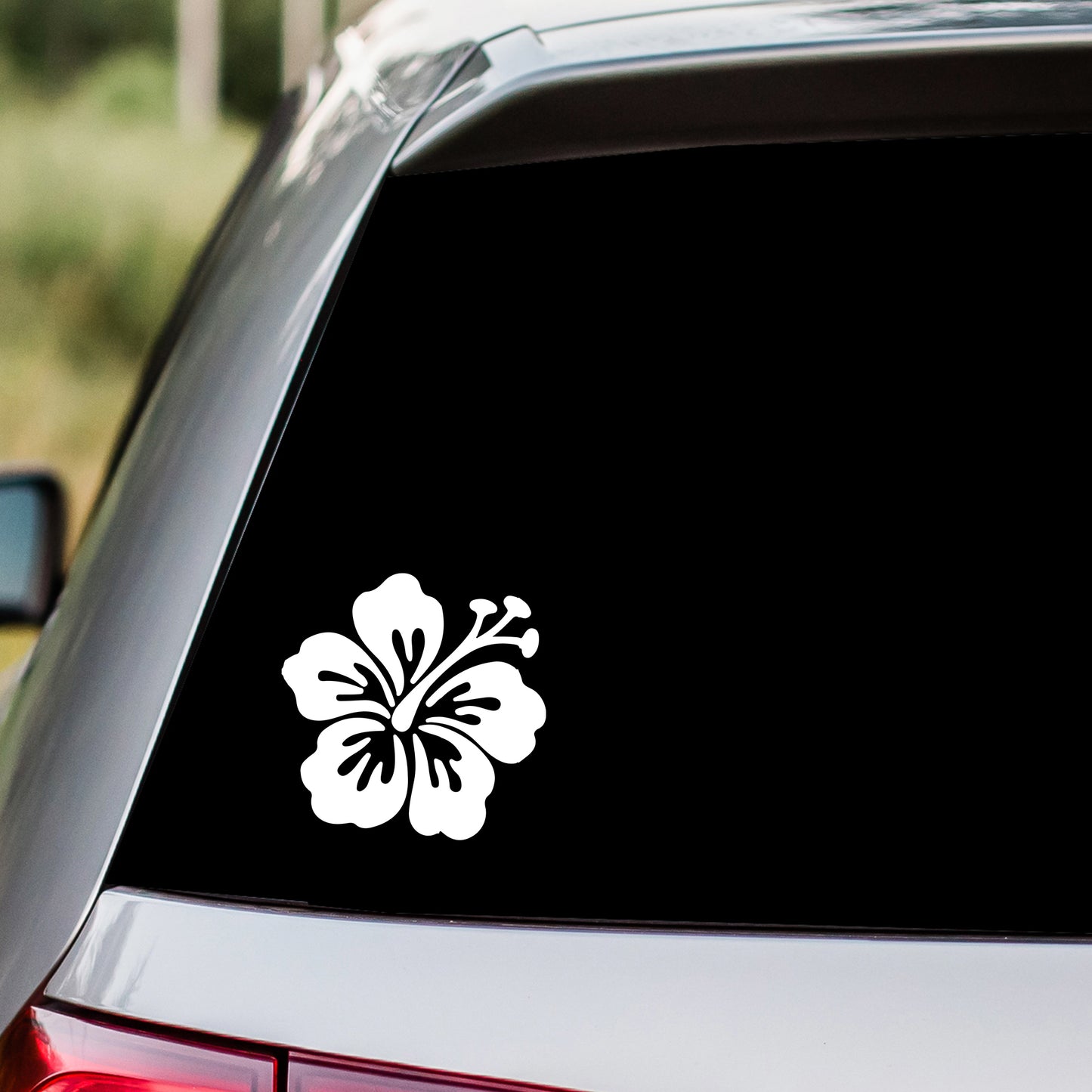 Hibiscus Flower Decal Sticker