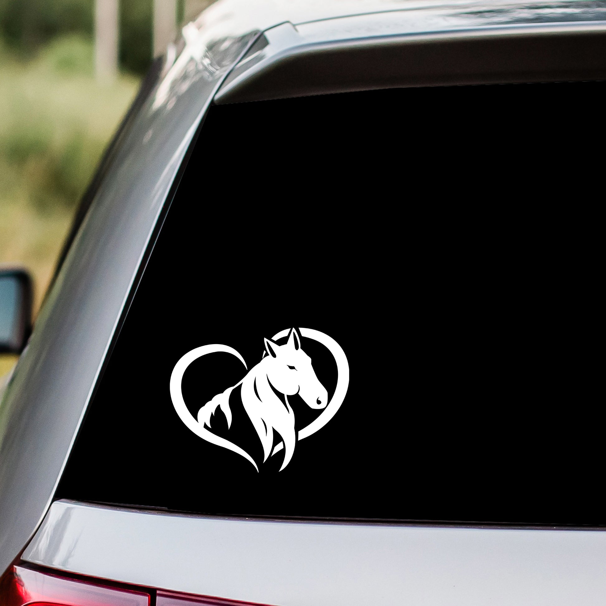 Horse Heart 2 Decal