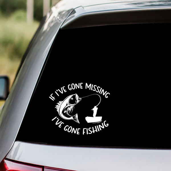 I've Gone Fishing Decal