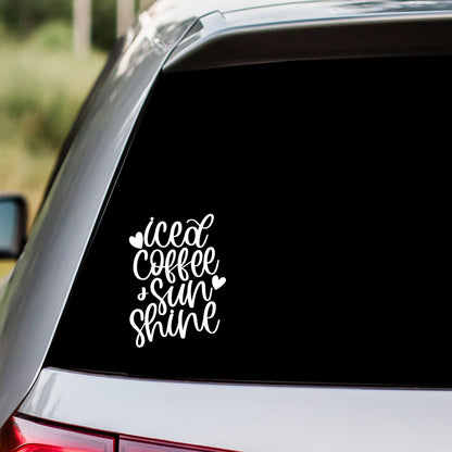 Iced Coffee Sunshine