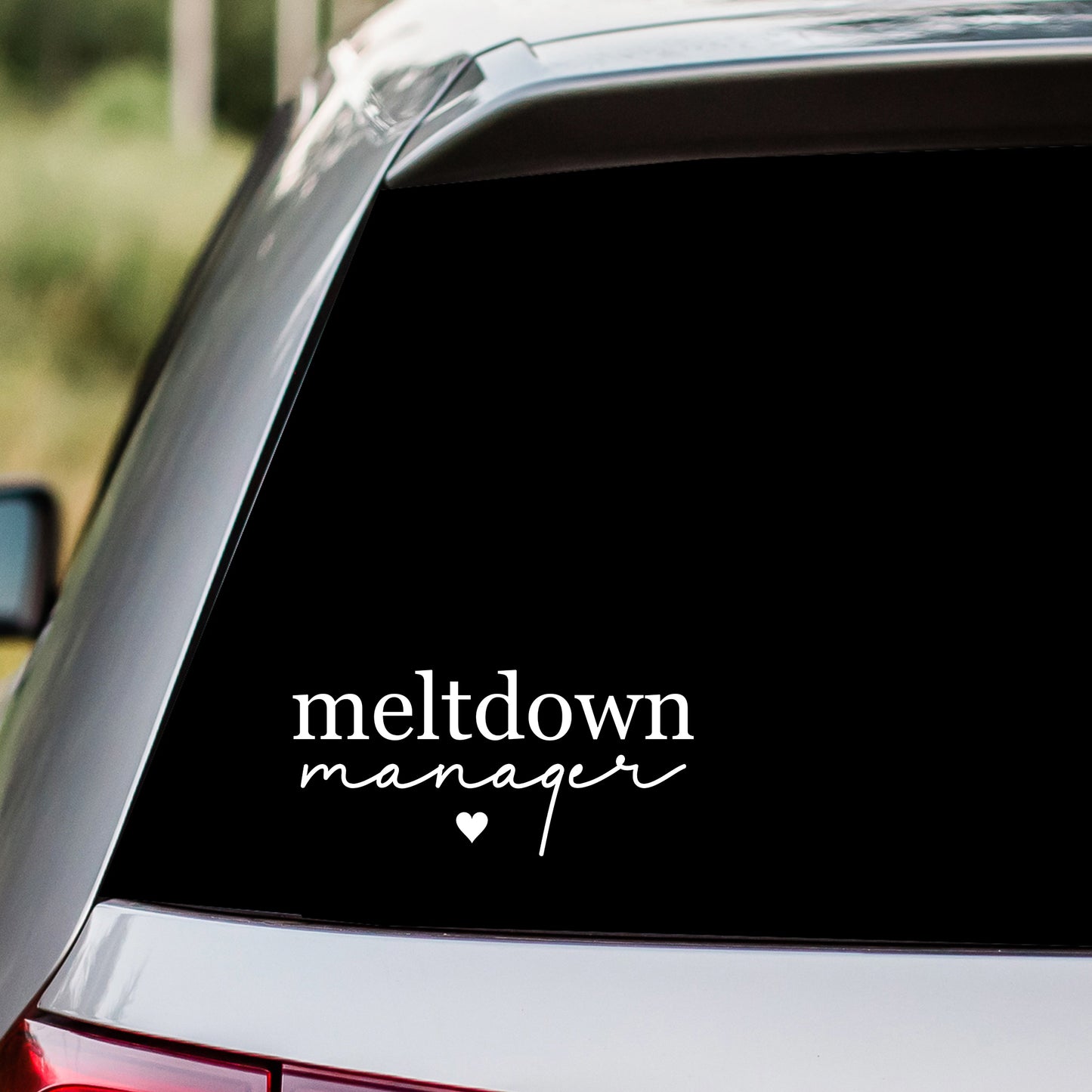 Meltdown Manager Decal Sticker