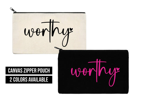 Worthy Canvas Pouch