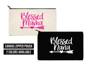 Blessed Women Canvas Pouch