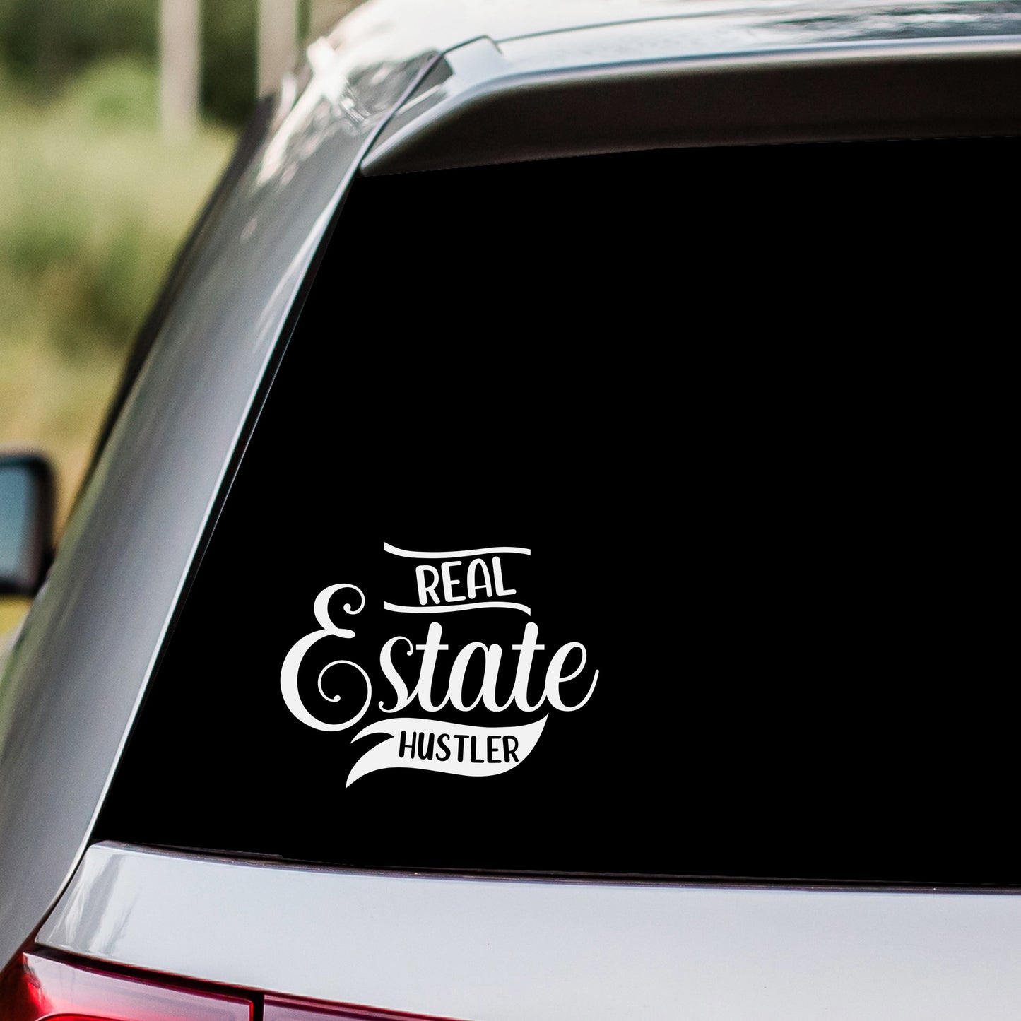 Real Estate Hustler Decal Sticker