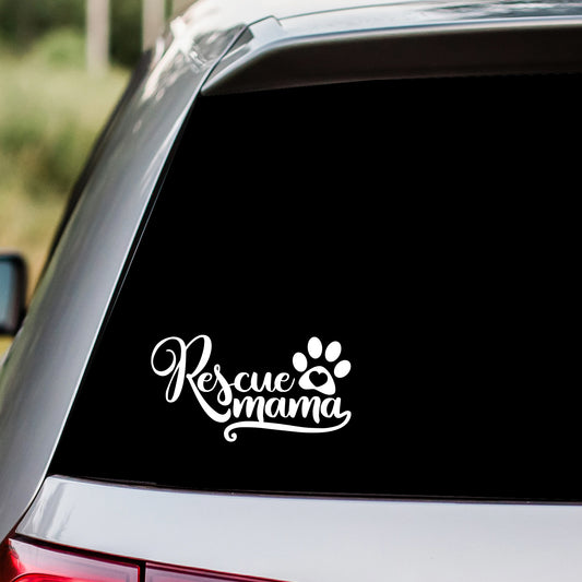 Rescue Mama Decal