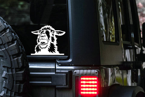 Screaming Goat Decal