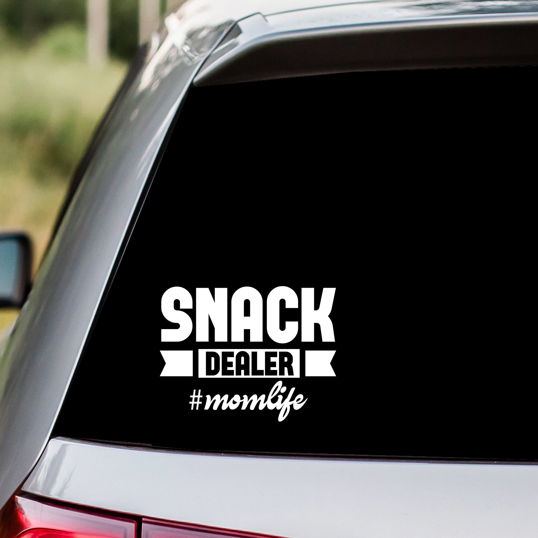 Snack Dealer Mom Life Decal Sticker