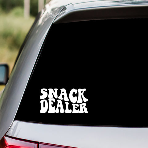 Snack Dealer Retro Decal Sticker