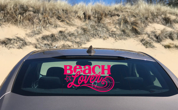 Beach Lover Decal Sticker