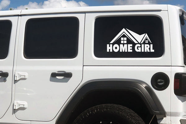 Home Girl Real Estate Agent Decal Sticker